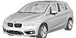 BMW F45 P0B4D Fault Code